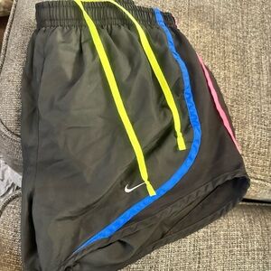 Black dri-fit Nike athletic running short